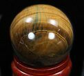 Top Quality Polished Tiger's Eye Sphere #33639-2